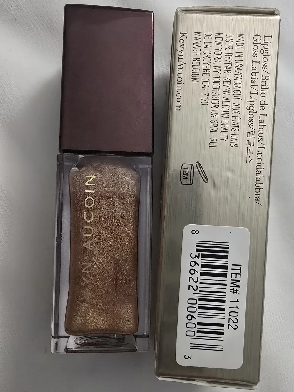 Kevyn Aucoin Metallic Lip Gloss In Sunlight NIB✨FREE GIFT WITH ANY PURCHASE ✨